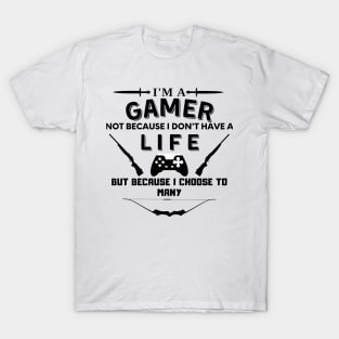 I am a gamer - gaming T-Shirt